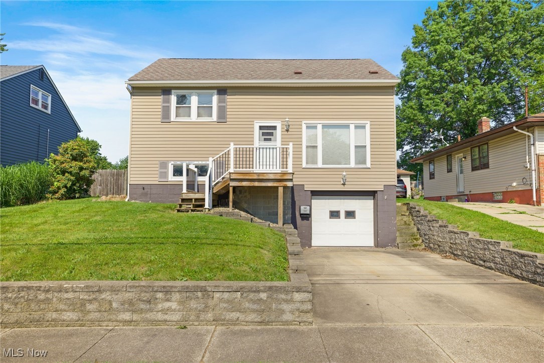Welcome to 474 Hillman Rd – a charming and well-maintained home located in the heart of Akron’s desirable Ellet neighborhood.
This 3-bedroom, 1.5-bath home offers over 1,200 square feet of comfortable living space with thoughtful updates throughout. Step onto the brand new composite front deck and into a bright main level featuring newer hardwood flooring and an open layout.
The second floor includes two generously sized bedrooms and a completely remodeled full bathroom with a beautiful tiled shower. Upstairs, you'll find an oversized primary bedroom spanning the entire third level.
Downstairs, the finished walk-out basement serves as the perfect rec room or home office and leads to a backyard with room to entertain or relax. Additional highlights include a 1.5-car oversized garage, ample storage space, and a great location close to parks, schools, and amenities.
Don’t miss your chance to call this move-in ready home yours!
