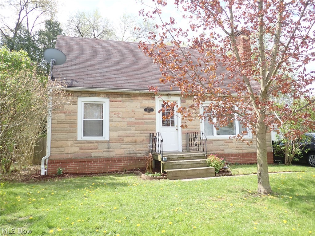 Cute cape cod with a finished 2nd floor. Owner just completed repairs and updates. The basement is waterproofed and glass block windows are new. Kitchen has been updated. The kitchen comes with all appliances. The home has nice hard wood flooring. The Master bedroom is large and comes with 2 closets. The 1 car garage is attached for easy access to the home. The back yard is nice and spacious and partially wooded. Walk to Ravenna City park from home. Schools, shopping dining are all close by. Easy access to route 14 and route 44 heading to Kent, Streetsboro, Ohio Turnpike and route 76. Dont miss out on this opportunity. Call today for a private showing!