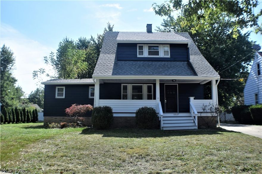 Rare find in Parma Heights! Absolutely Beautifully Renovated Vintage Cape Cod Keeping the Old-World Charm with the New Updates and Conveniences. Four Bedroom, Two Full Bath! First Floor Master Suite with Full Bath, Walk-In Closet Plus Private Exterior Entrance! Possible Extended Family Suite! Three Large Bedrooms on the Second Floor and a Full Bath! Stunning Formal Dining Room with Built-In Leaded Glass China Hutches! Gorgeous New Kitchen with Upper End Cabinets, Granite Counters, Wood Look Tile Floor, New Appliances and more! Bath Rooms are all Brand New, Tiled Tub/Shower, Vanities with Granite Tops, Tile Floors and more! New Carpet through out! Large Covered Front Porch! Back Covered Porch! Double Wide Lot! TWO Large Two Car Garages both with New Overhead Doors and Openers! Updated Electrical Panel! New Gas Furnace, Air Conditioner and Hot Water Tank 2017! Updated Windows and Roof! Seller is Paying for a One Year Home Warranty!