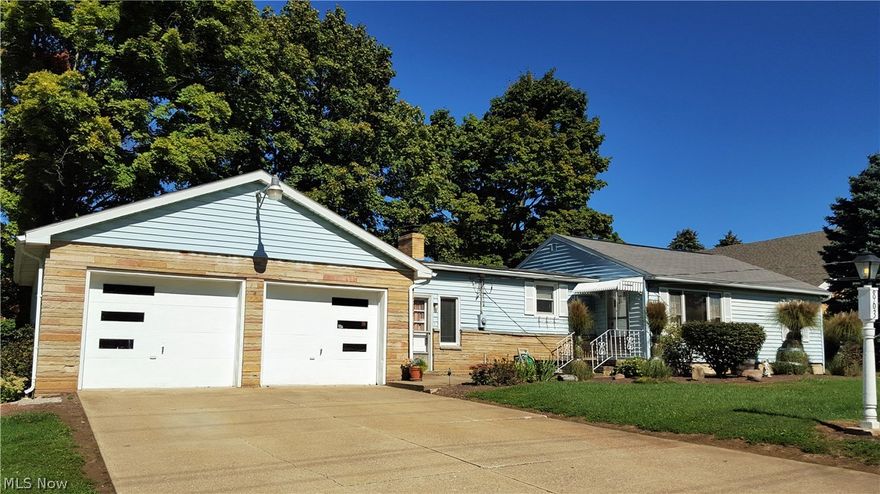 Come take a look at this great 2-3 bedroom home that has all that you would want! Spacious, updated kitchen with an abundance of cabinets and counter space; newer appliances too!  Bright living room and comfortable bedrooms and bath complete the first floor.   This home also provides ample storage. The lower level has an inviting family room with newer carpeting. It could also be bedroom 3 complete with a large closet and full bath. Outside, there is a large screened porch that overlooks the lush backyard that is fenced with tasteful landscaping and lovely shade trees.  The breezeway and 2-car garage are very convenient and the driveway has room for plenty of parking.  This home is very convenient to shopping and north end amenities but is right outside the city limits and according to the owner has some of the best well water ever tasted.  This one has been meticulously maintained-you won't be disappointed!  One year home warranty included!