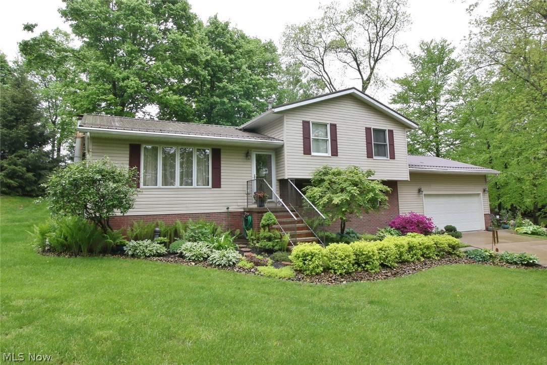 Wonderful home located in Kenlo Woods subdivision with extra wooded lot totaling more than 1.3 acres! Home is a quad level built in 1996 with Living, family room, AND office/Den. Well maintained and updated throughout with newer carpet on the main level, updated paint. Septic has been pumped and inspected within the past 2 years. Metal roof is not quite 2 years old. Oak cabinets and flooring. Extra storage with walk-up attic in the garage area. Fireplace and woodburner have been cleaned and inspected within the past 2-3 years. Very reasonable utilities- Winter $100/month on gas, and $68 Avg on electric. Owners are looking to relocate to one floor home, trade options considered. This listing is subject to the seller locating a home acceptable to them within 30 days after any accepted contract. A perfect place to call home!
