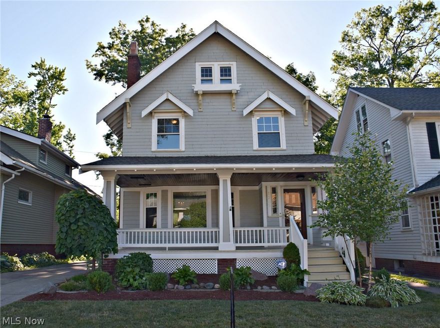 Wow, wow, wow!!! Stunning colonial located in Western Lakewood. Shows like a model... Everything redone! Third floor finished that features master suite w/ master bath. That adds an additional 378 sqft. Open floor plan on 1st floor. Full finished basement w/ half bath. Too much to list! Private backyard w/ patio and small pond. Homes features  (Brand New : Roof- Furnace- Central Air- Duct Work- Electrical- Windows- Kitchen w/ Granite Tops- Stainless Steel Appliances- 3rd Floor Master Suite- Full Finished Basement- Baths- Light Fixtures- Redone Wood Floors- Carpeting- Paint- Garage Door Openers- Landscaping etc....) A must see!