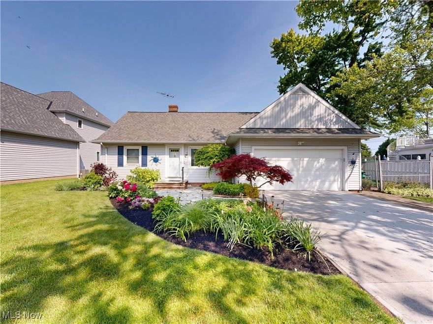 Lakefront Living at Its Finest, Feel Like You're on Vacation Every Day!

Welcome to your personal slice of paradise on the shores of Lake Erie! This charming 4-bedroom, 2.5-bath lakefront home offers breathtaking views from nearly every room and invites you to enjoy the beauty of each season from the comfort of your own home.

Step through the front door and be greeted by soaring cathedral ceilings and a wall of windows that frame the water like a living painting. The open-concept kitchen and living space is perfect for entertaining or enjoying a quiet evening in, complete with a sliding glass door that opens to a stunning three-tier deck, ideal for taking in unforgettable sunsets or hosting gatherings lakeside.

The first-floor owner's suite provides a peaceful retreat with a private bath and walk-in closet. Upstairs, you'll find a versatile layout featuring one private bedroom and a tandem two-bedroom space, perfect for guests, home office, or hobby room.

Additional highlights include a full basement with abundant storage, a two-car garage, and prime location next to the private beach club entrance, offering direct beach access without the upkeep of a personal walkway.

Don't miss your chance to own this one-of-a-kind lakefront home. Whether you're searching for a year-round residence or a seasonal escape, this property delivers the perfect blend of comfort, charm, and natural beauty.

Schedule your private tour today and start living the lake life you've always dreamed of!