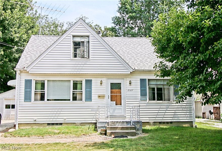 Seller is settling the estate of the original owners.  Spacious 3-4 bedroom Cape Cod with refinished hardwood floors through out the 1st floor. Kitchen has pantry, new flooring and includes a vintage Kenmore 50's range with griddle. Basement has glass block windows, and new sump pump, waterproofed and extensive work preformed in 2016, see attached work invoice in supplements. Recent improvements include new carpet 2nd floor 2017, roof 2011, H20 tank 2011, new front window 2013, vinyl siding 2007. Updated electric 2011. Furnace is original and has new motor 2016. Owner is offering a one year home warranty.