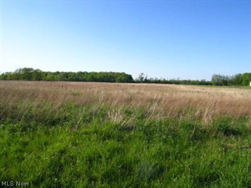 Beautiful country lot.  8.5 acres awaits your new home.  Level land with nice country views.  Electric and water at the street. Gas well on the property.  This is the western lot of two available on Spieth between Station and Erhardt Rds. 2 lots could be combined for 17 acres. Hanging sign is on eastern lot.