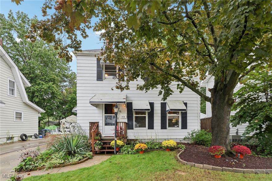 Well cared for spacious Colonial in the heart of Cuyahoga Falls, minutes away from restaurants and shopping. Boasting a cozy 1,658 square feet of interior space, this home features a welcoming living area and a versatile basement ready for your personal touch. Home warranty included in the sale!