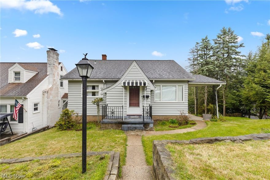 Tucked into a quiet setting with beautiful natural surroundings, this charming 2-bedroom, 1-bath home at 1210 Virginia St in Martins Ferry offers the perfect blend of comfort, simplicity, and outdoor space. Set on an additional lot, the property provides extra room to enjoy—whether you’re envisioning a garden, entertaining area, or just appreciating the peaceful greenery. Inside, you’ll find fresh paint and updated fixtures throughout, creating a clean, move-in-ready feel. The layout flows easily between the living and kitchen spaces, with plenty of natural light adding warmth to the home. Downstairs, a large, dry basement offers excellent storage or potential for additional usable space—ideal for a workshop, hobby area, or future finishing. With its inviting setting, extra lot, and thoughtful updates, this property is a great opportunity for homeowners or investors alike.