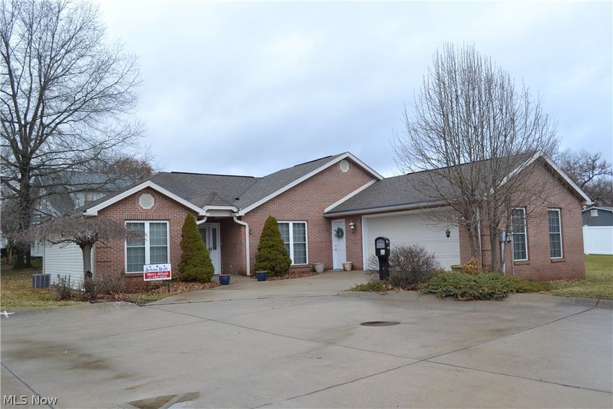Let us give you a tour of this lovely ranch home! The home features an open floor plan with a full basement. The house includes a great room with wood floors and a fireplace, kitchen with a breakfast area, large laundry/utility room, master suite and two additional bedrooms and bath. The screened-in porch is the perfect place to spend a spring afternoon! There is an attached 2-stall garage as well. Be the first to see this beautiful home situated at the end of a cul de sac.