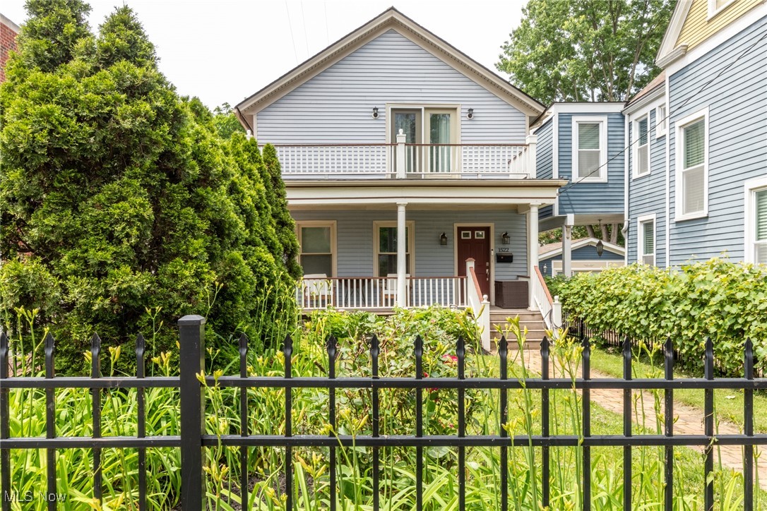 Live in the heart of Ohio City/Hingetown in this beautifully updated 3-bedroom, 2-full-bath colonial that blends timeless character with modern comfort. A welcoming front porch sets the tone- perfect for morning coffee or catching up with neighbors. Inside, recently updated hardwood floors add warmth and sophistication to the main living spaces.
The airy living room features custom built-ins and a classic marble fireplace (decorative only), flowing seamlessly into a crisp white chef’s kitchen with stainless steel appliances and thoughtful cabinetry. A versatile first-floor bedroom is ideal for guests or a home office and sits next to a full bath and convenient main-floor laundry.
Upstairs, the spacious primary bedroom boasts vaulted ceilings, beautiful natural light, and a custom walk-in closet offering smart and stylish storage solutions. A third bedroom with French doors opens to a private balcony and features a wall of closets with custom wood shelving. The second full bath offers spa-like luxury with a walk-in tiled shower, clawfoot tub, and double vanity.
Out back, enjoy a low-maintenance stamped concrete patio designed for entertaining, or use it as a carport with a secure gate. The 1-car garage is accessible via the iconic brick Vine Ct alleyway, with peekaboo views of Lake Erie just steps away.
For leasing, tenants pay gas, electric, internet, and lawn care. Owner covers sewer, water, and garbage. Long-term lease of one year or more preferred.
Don’t miss the opportunity to lease a rare single-family home in one of Cleveland’s most vibrant neighborhoods!