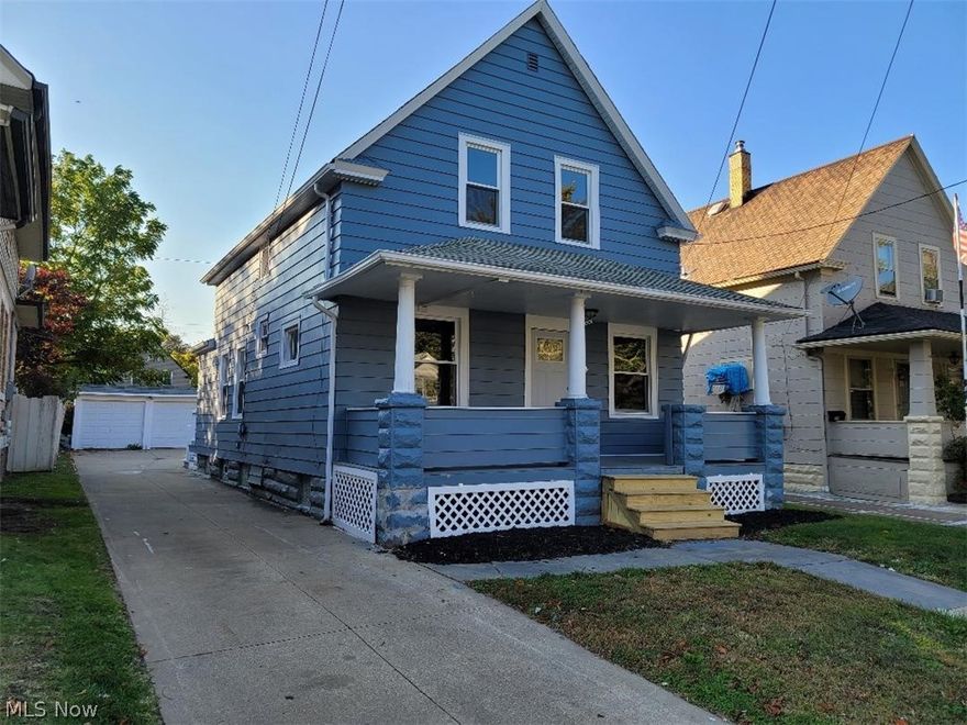 This completely remodeled home has new interior and exterior doors; interior and exterior paint; New windows, furnace, carpeting thruout, new flooring in kitchen and bathrooms. New ceiling fans. New plumbing thruout.  New breaker box. New kitchen cabinets. 2 full baths. Alarm system, walk-out basement. Glass block windows.   2-car garage w/new doors. Fenced yard.