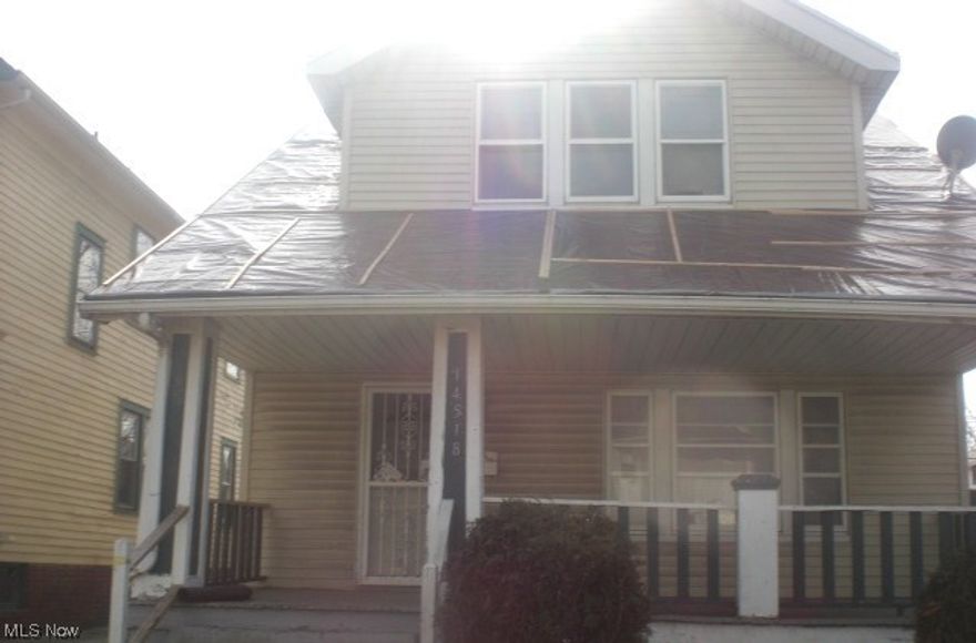 Schedule your Showing Today!! This Colonial boasts over 1300 square feet. Featuring Spacious Bedrooms with 1 Full Bath.  Living room has decorative fireplace with built ins; Formal Dining Room. Enjoy the outdoor summer living on the large covered front porch.  Great area with lots of charm and character! This home could be gorgeous with some TLC! A true diamond in the rough? Bring your imagination to this one. Great Potential, bring this home back to life!  Submit your offer today!