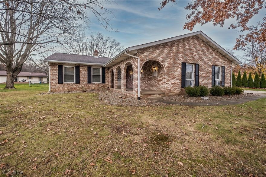 Welcome to 3450 Crownpoint St NW in Perry Township.  Desired ranch style home features 3 bedrooms, 2 baths, attached two car garage, sunroom and so much more.  As soon as you walk into the front door you will immediately see the beautifully updated kitchen with a large island.  Tons of storage in this kitchen.  The front room can be used as a living room or office.  From the kitchen you enter the family room which features a charming fireplace. The home sits on a nice sized corner lot that is partially fenced.  Call your favorite realtor today.  This one won't last long.