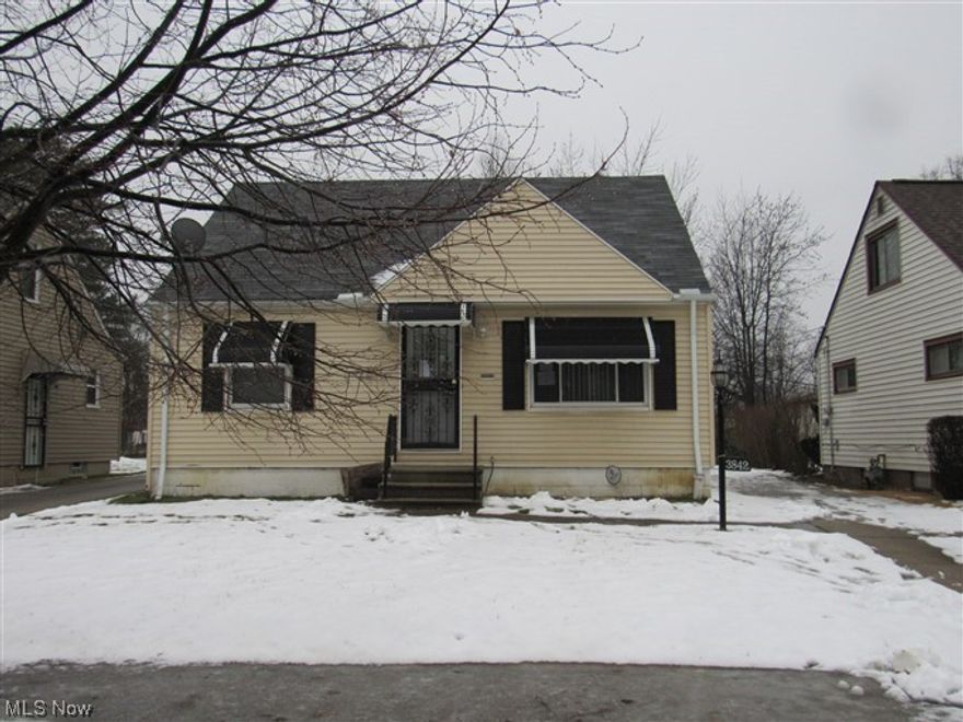 Great opportunity!  The home features vinyl siding and vinyl windows.  There is a one car detached garage.  The home has some good size to make as your first home or add to your investment portfolio.  There is a rec room in the basement along with another full bathroom.  This home has a lot to offer.