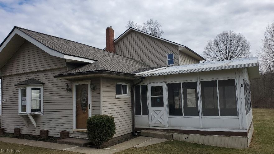 Conventional style home with a large detached garage.  New Roof. Garage is very deep with additional storage access from rear of garage. Larg enclosed porch on the side of the home. Two bedrooms and a full bath on the main floor. Owners suite with full bath on the second floor. Sold As-Is. No seller paid inspections or repairs. EM as a Cashiers Check or wire transfer. Need pre-app or POF docs with initial offer. Buyer performs their own due diligence. This property is eligible for the Freddie Mac FIRST LOOK Initiative through 4/17/22.