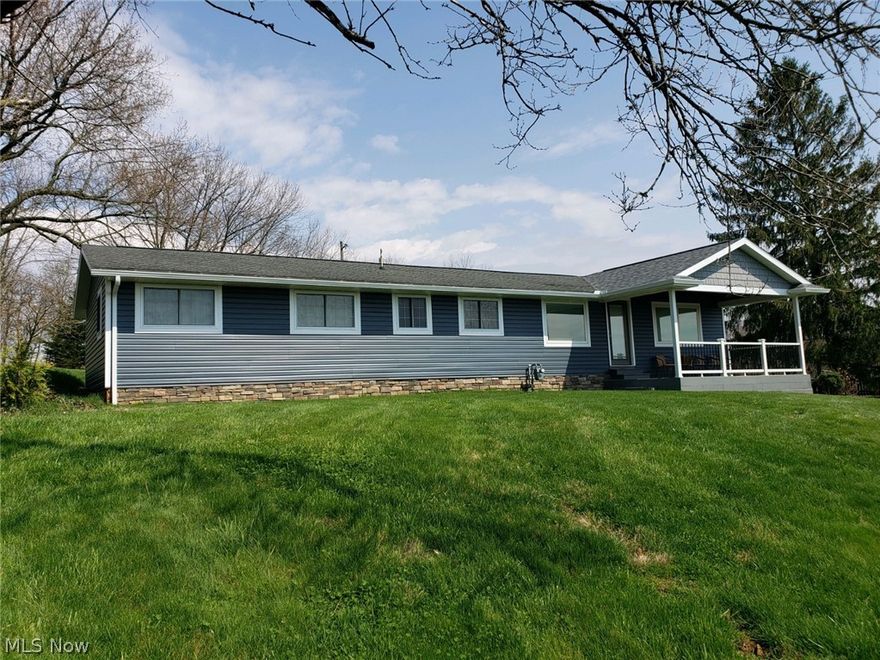 Enjoy all the amenities in Lake buckhorn yet located on st. rt . 83  right inside main gate easy access in and out .this is 2 bedroom 1 and 1/2 bath with many updates. owner has installed new natural gas furnace, new vinyl siding , new sawfet and spouting, new composite deck ,some new doors and windows and some new flooring. home is very well maintained . outside you have a 24 x 30 2 car garage with openers . and a large gazebo with a beautiful view over the lake to the west. has 271 ft. frontage on st. rt. 83 and 219 ft. on buckhorn dr. you get 4 lots  lot # 253 , 255, 256 and 257 . you may be able to split lots 256 and 257 off to build on if needed ?