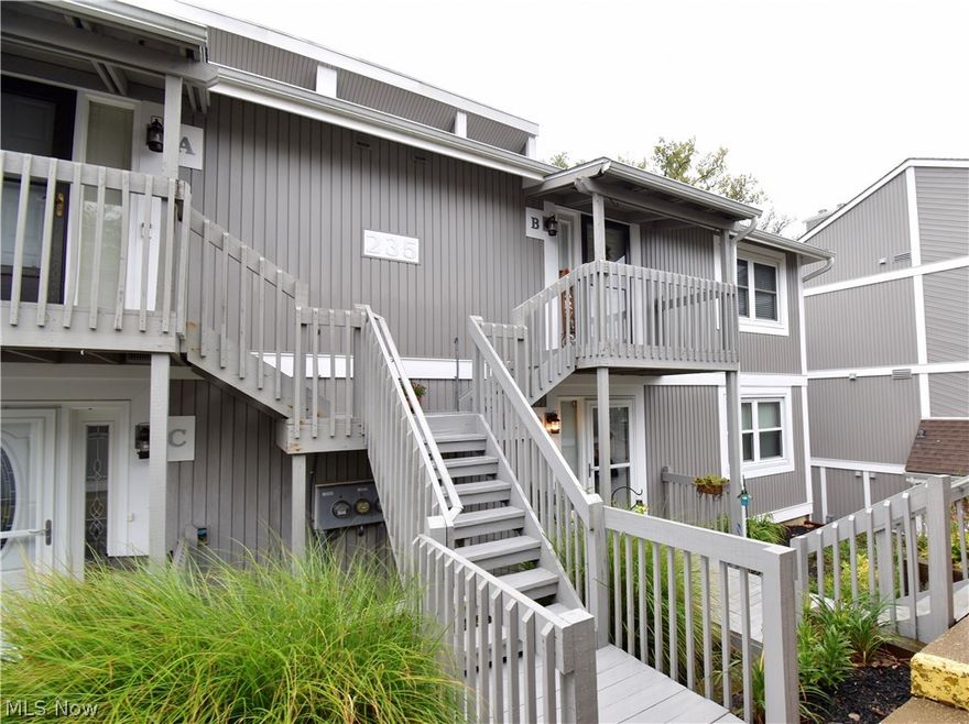 Welcome to 235 Portage Lakes Dr, a 2 bedroom/2 bath condo right in the heart of Portage Lakes! This home includes a walk-in closet and owner's bathroom in the owner's suite, a loft which overlooks the dining and living room, a fireplace and more! Walk out of the living room onto a fully covered deck with a sunset view over Long Lake. Enjoy the peaceful lake feel while still being in walking distance to the Clock Tower, restaurants, shops and more! HWT, dishwasher, and microwave: 2018. AC, furnace, and windows 2017. Garbage disposal: 2020. Electronic locks on condo and garage: 2016. Condo fees cover trash, water, sewer, roof and more. You do not want to miss out on this one! Schedule your private viewing today!