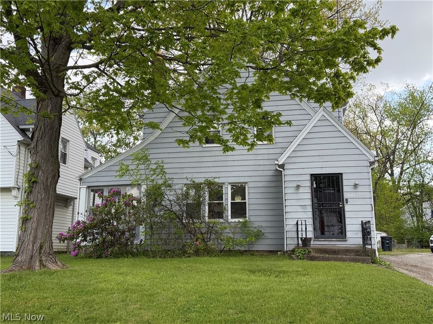 Don't miss this one!  3 bedrooms, 1 bath home on a quiet street in Akron.  Enclosed side porch.  Gas fireplace, not currently hooked up.  Lots of potential here.  Estimated ages of mechanicals & maintenance:  HVAC (2017); HWT (2016); Roof (2001); Windows, Doors, Basement steps, Exterior paint all completed about 2008; Priced to sell.