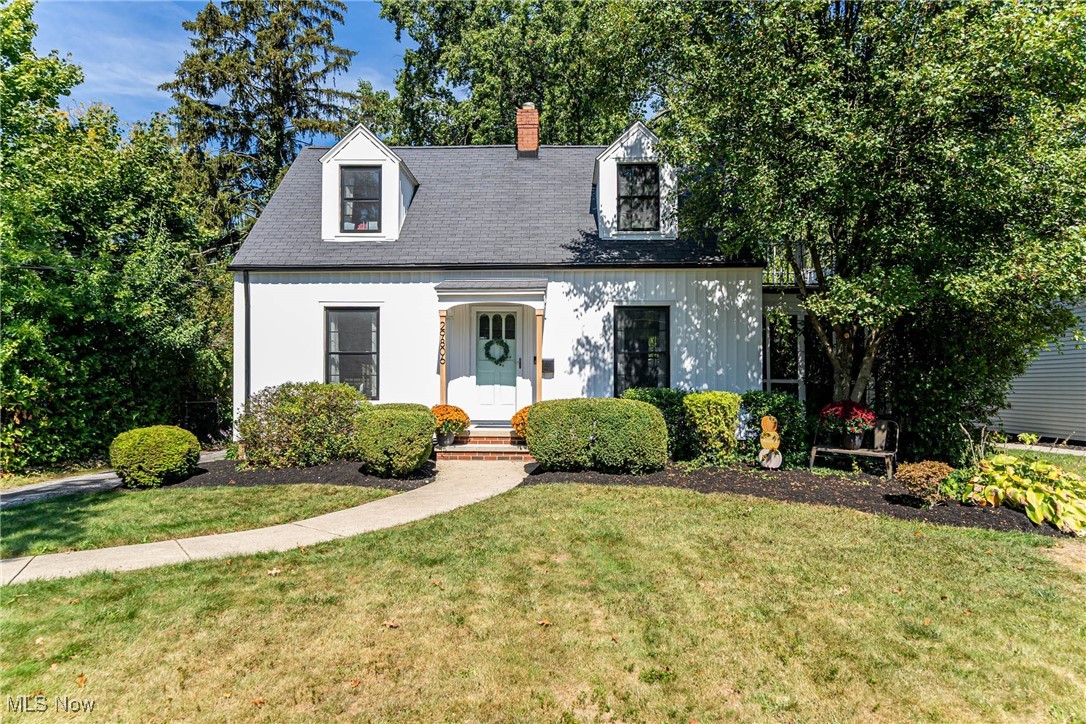 Welcome to this modern yet charming Cape Cod that is sure to impress! Just minutes from Crocker Park, Huntington Beach, Lake Erie, and convenient highway access, this home blends timeless character with beautiful updates. Step inside and you'll be greeted by a warm and inviting living room that flows into a screened-in sunroom on one side and a dining room on the other. The dining area opens directly to your fully custom kitchen featuring top-quality finishes, clean white cabinetry, subway tile backsplash, a large copper farmhouse sink beneath a sun-filled window, patterned tile flooring, and a breakfast bar perfect for morning coffee.
This home offers all the cozy character of a classic Cape Cod with hardwood floors throughout the bedrooms, living room, and dining room, complemented by warm accent colors and abundant natural light. The finished basement expands your living space with vinyl plank flooring, recessed lighting, and a comfortable atmosphere ideal for relaxing or entertaining.
Outside, you'll enjoy a private backyard retreat with mature trees, greenery, and a fenced-in yard. A patio provides the perfect space for gatherings, while the detached two-car garage adds convenience. With newer siding and windows, this home is move-in ready and brimming with charm. In the fall, the surrounding trees create a picturesque, cozy setting that makes this home truly special.
Don't miss your chance to own this jaw-dropping Cape Cod that perfectly balances modern updates with timeless style!