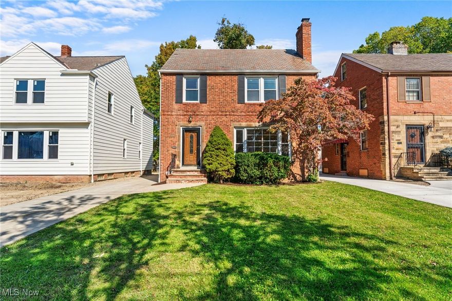 This well-maintained, elegant home exudes charm and comfort, featuring a blend of classic design and
modern amenities. The main level showcases beautiful hardwood floors in the living and dining rooms, an
updated kitchen equipped with high-end appliances, and a cozy breakfast nook. You'll also find a
convenient half bath off the kitchen and a newly updated sunroom, perfect for relaxing year-round.
The second floor offers three spacious bedrooms, a full bathroom, and a lovely balcony off the back, ideal
for enjoying fresh air. The upstairs is wide open, providing ample space for creativity or relaxation. New
carpet and fresh paint throughout the home ensure a move-in ready experience.
With a partially finished basement and a new furnace (installed in 2022), this home combines elegance
with modern functionality. Don’t miss out on this gem!