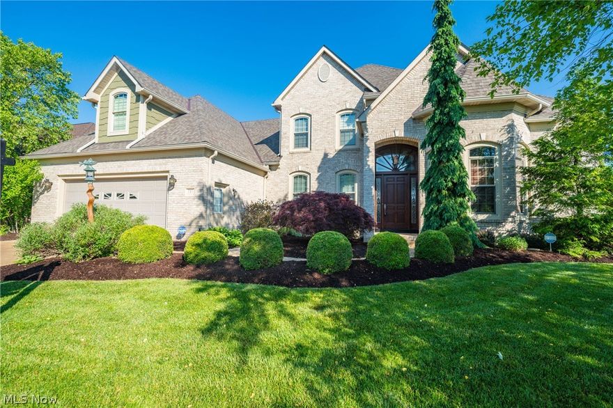 Amazing opportunity in Hidden Harbor Lagoons, a prestigious gated community located just minutes from Cedar Point and revitalized downtown Sandusky. 5 Bedroom, 4 full & 2 half bath custom built home with 97 ft of boat docking, including 40 ft of floating dock, Be blown away by the 2 story great room with almost endless windows to show off the amazing water view and let in tons of natural light. Cozy up in front of the gas fireplace which includes custom built cabinets. Large open kitchen equipped with granite counter tops & flat cook top island w/hood system, large combination breakfast nook and living room also with a fireplace & water views, formal dining room with a wet bar perfect for entertaining, first floor office with a built in desk. Finish out the first floor with the large master suite that also has a fireplace and private full bath that includes a custom shower with heated tile walls, a large walk in closet with custom built in closet system. The second floor has an open re