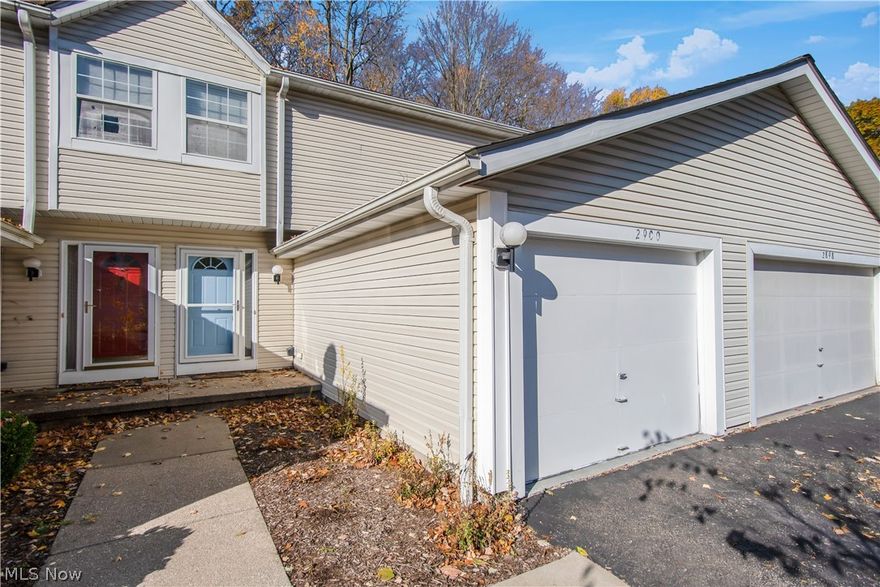 Welcome to this cozy condominium located in The Woodlands in Stow. Built in 1991, this 2 bedroom 1 1/2 bath is ready for the next owner(s) to begin their next chapter in life. The spacious 1200 ft.² does not even include the partially finished basement which could be perfect for an extra play room, office, recreational area, or family room. The updated kitchen which has an open floor concept is perfect for entertaining. The classic see through staircase add another touch of the open concept in this condo. And when you step onto the back deck you can enjoy some beauty and peacefulness with a wooded scenery. The one car garage has ample room for storage and conveniently attached to the front entryway.  We can’t wait to invite you in for a showing.