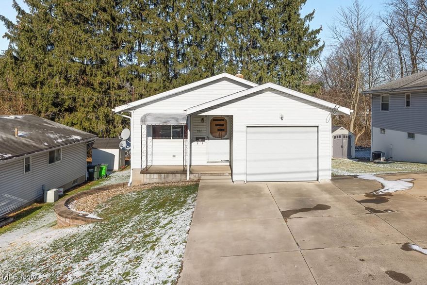Welcome to this charming 3-bedroom, 1-bathroom ranch home located in the heart of Barberton, Ohio! Perfectly combining comfort and practicality, this property is ideal for anyone seeking low-maintenance living. As you step inside, you’ll immediately appreciate the inviting single-floor layout, where natural light flows throughout the spacious living areas. The bedrooms offer comfort and versatility—perfect for a growing family, home office, or guest space. The well-kept kitchen features a dining area, creating a seamless space for meals and entertaining. The full bath boasts modern touches while maintaining the cozy character of the home. One of this home’s standout features is the walk-out basement, offering endless possibilities. Use it for additional living space, a recreation room, or extra storage—whatever suits your needs! The walk-out access allows for convenience, leading you directly to the backyard, where minimal maintenance means you can spend more time enjoying your space rather than tending to it. Additionally, the attached garage provides shelter for your vehicle and extra storage space for tools, equipment, or seasonal items. The exterior of the home is easy to care for, with manageable landscaping and durable materials that ensure this property remains low maintenance for years to come. Conveniently located near local shops, schools, parks, and major roadways, this home combines small-town charm with easy access to amenities. Whether you’re a first-time homebuyer, downsizing, or looking for a solid investment, this Barberton gem offers the perfect blend of comfort, functionality, and simplicity. Don’t miss the opportunity to make this lovely ranch home yours—schedule your private showing today!