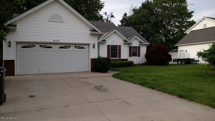 Attractive 1 story home with nice room sizes. This great home features 3 bedrooms, sunroom, full basement, and a 2 car attached garage. With a little bit of work this would be a great place to call your own. Sold as is.