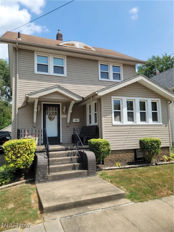 This 3 Story Colonial home with 4 Bedrooms and a 2 car garage has only been very well cared for by this owner for 50 years. Dont miss out on a move in ready property in Kenmore. There is a nice deck of the back that goes into a fenced in back yard. The 2 car garage is a bit deeper an has a work bench in the back. Newer windows, blinds, siding, furnace and hotwater tank. The owner states that the flooring underneath the carpet is oak. The same oak as all the oak doors, trim and built in cabinets. The living room has a bonus 8x12 sitting room with oak french doors. Do Not miss this one. If you need a bigger home with extra space. This has what your looking for. Call for a showing today!