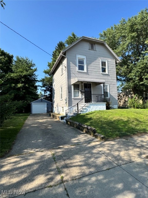 Welcome to this charming and fully updated home in Akron! Perfect for a first-time homebuyer or an investor seeking a turn-key rental, this home is completely move-in ready and sits on two separate parcels, offering a huge side yard. The interior boasts updated flooring throughout, its open-concept kitchen and dining areas, a beautifully renovated bathroom, and a functional kitchen with included appliances. For comfort, the home has central A/C, and for added peace of mind, the electric panel has been recently upgraded. The home's prime location is just 10 minutes from both downtown Akron and the University of Akron, with schools, restaurants, and grocery stores all less than a mile away. Don't miss this opportunity to own a comfortable, low-maintenance property in a convenient location! Motivated Sellers!