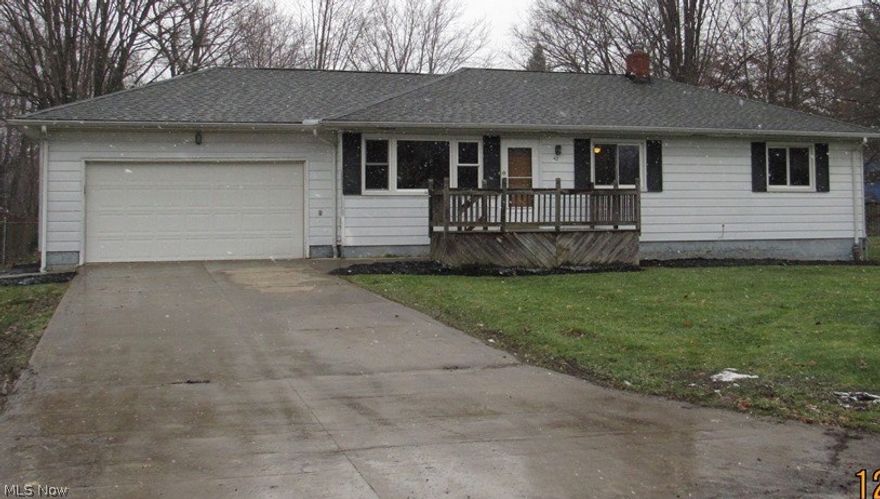 All the work is done! Completely remodeled 3 bedroom Ranch on a full basement. New engineered hardwood floors throughout, brand new bathroom w/ ceramic tile floors. Attractive eat-in kitchen w/ new appliances and great view of the nice big back yard from the kitchen window above the sink. Spacious freshly painted basement featuring brand new furnace, H2O tank and updated electric panel. Convenient location North of Historic downtown Geneva. Close to all amenities, Spire Institute, wine country, Grand River, I-90 and GOTL. Schedule your showing today.