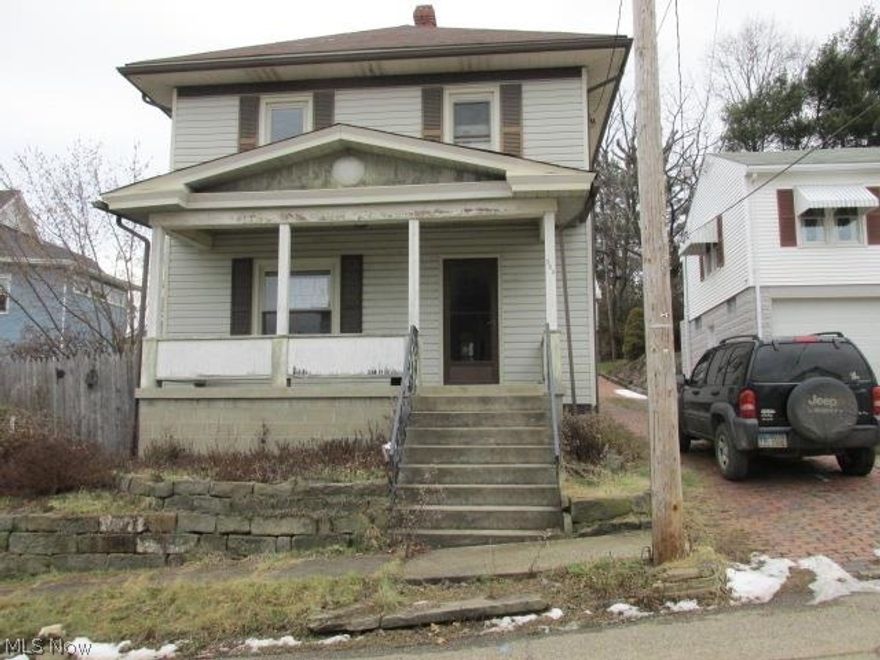 Subject is a large 2 story home. Hardwood floors in living room dining room, fireplace, built in bookcase. 3 bedrooms, newer tile in bathroom, newer kitchen cabinets, enclosed back porch with deck.