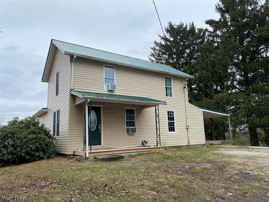 Well maintained 2-story farmhouse in Warren School District on a nearly one acre lot.  This three bedroom, one bath home has had the following updates:  New siding and roof in 2011, newer furnace and air, all but one window replaced with low E glass windows, updated bathroom, vent free gas insert in fireplace living room, newer hot water tank, French doors installed in kitchen, dishwasher and garbage disposal added in kitchen. 1st floor laundry.  Don't miss your chance to make this home your own!