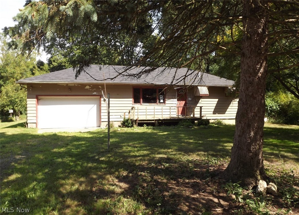 HUD Case #412-534898. HUD Properties Are Sold As Is, Without Any Guarantee Or Warranty By Seller. Buyer Is Advised To Perform Their Own Due Diligence. Buyer Is Responsible For All Utilities For Inspections/Appraisal. Buyer Is Also Responsible For Ordering POS and Escrow/Correction Of All POS Violations (where required).
Have you been looking for a home to truly challenge your rehab skills? If so, this is it! The home is currently a 2BR/1BA with attached 2-car garage and an unfinished basement. It’s located on nearly a half-acre of land and needs a complete overhaul. Are you the person to bring this home back to life? Schedule your showing today!
See Attached PLD & PCR For Details of repairs.