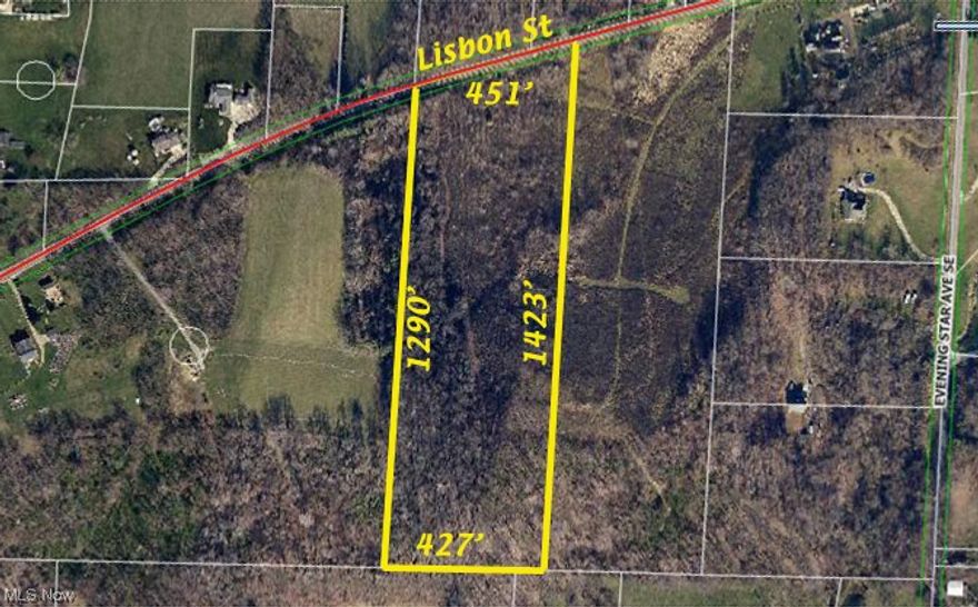 Absolute auction. Sells to highest bidders on location: SATURDAY - OCTOBER 25, 2014 - 10:30 AM - 13 Acres Vacant Wooded Land - Osnaburg Twp. - East - 13.29 Acres with 451’ frontage on S. R. 172. Just outside East Canton city limits. All mineral rights owned by seller to transfer. Osnaburg Local School District. Taxes are $499 per half year. For map & more info call Bill Gill.  TERMS ON REAL ESTATE: 15% Down Auction day, balance due at closing. Any desired inspections must be made prior to bidding. All information contained herein was derived from sources believed to be correct.   
 Canton