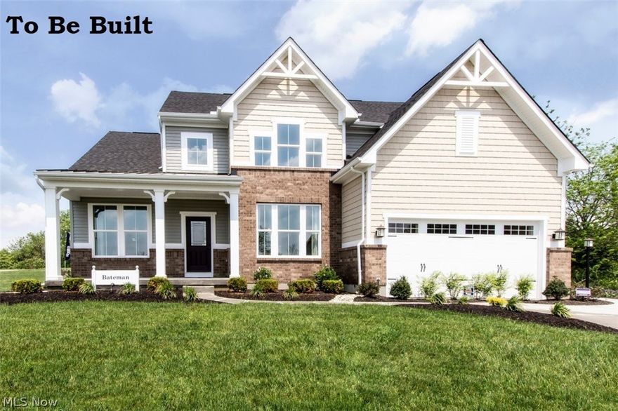 Welcome to the ONLY New Home Community with a COMMUNITY POOL in Painesville Township!  No detail was left out of this home! You will come home to a stunning open floor plan that includes a 3 car garage and ¼ acre private yard.  You will have an amazing gourmet kitchen that opens in to the spacious great room that features coffered details. Your dream kitchen is a reality with an enormous gourmet island and built in stainless steel appliances.  You will have modern granite countertops, sleek cabinetry, and luxury vinyl tile and ceramic floors throughout.  Soak up the sun year round in your beautiful sunroom.  You will have a huge mudroom with plenty of places for everyone’s shoes, bags, etc. that is tucked away along with a study and a formal dining room; all on the first floor.  You will have plenty of space to entertain with your full finished basement.  Upstairs the master suite is a dream with 2 huge walk-in closets and a spa-like master bathroom that includes a walk in shower and double sinks. There are three more spacious bedrooms upstairs and a conveniently located laundry room.    Warranties on your new home will give you peace of mind.  Your energy efficient home will save you thousands of dollars In operating costs. Close to highways while feeling tucked away in a private Oasis!! Call today! To-Be-Built. Photos for illustration purposes only.