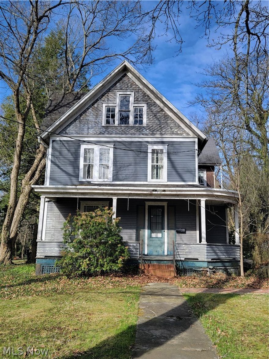 Character and potential abound at 1500 Burbank Road in Wooster! Nestled in a beautiful neighborhood, this 4- bedroom, 2-bath home offers 2,316 sq. ft. on 0.35 acres and features large bedrooms, a full basement, a 2+ car detached garage, a welcoming front porch, and classic charm throughout. Portions of the exterior have been freshly painted, adding to the home’s curb appeal. With some updates and personal touches, this property could truly shine.  Exclusions:  The contents of the garage do not convey with the sale. The seller will remove them before closing.