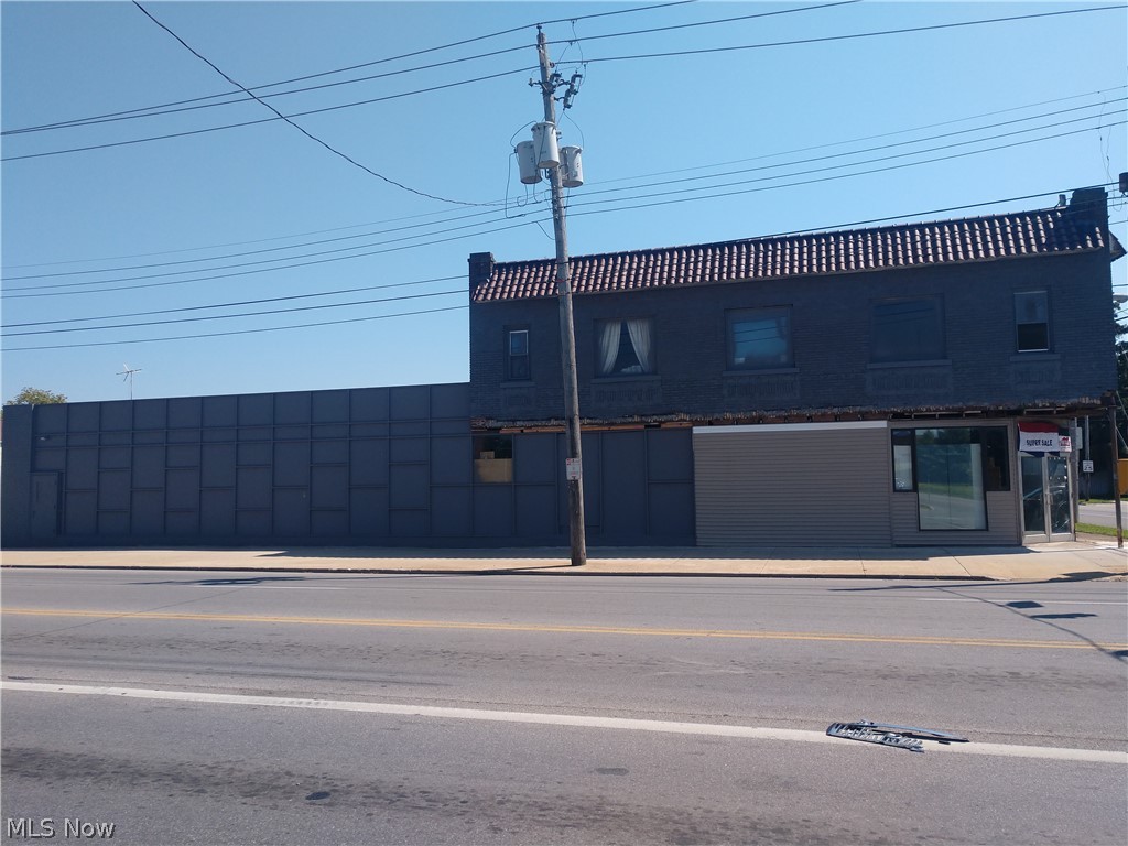This currently commercial building was most currently being used a two separate churches and OUTREACH Ministry with Kitchen &
Food Prep area!! HUGE open areas and upstairs living quarters. Many upgrades have went into the building but there still are more to
be done! Take a LOOK at this DIAMOND IN THE ROUGH!