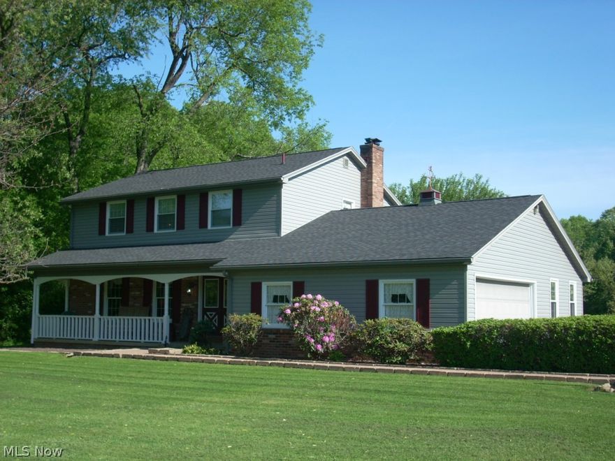 Gentleman's  Farm-Horse Barn with 7 stalls with indoor riding arena, work shop, 4 acres on dead end street near fairgrounds. and easy access to Rt. 11. Charming 3 bedroom, 1 1/2 bath colonial with awesome  maple kitchen , vaulted rustic family room with brick floor & stone fireplace, finished rec room & 2 car garage.