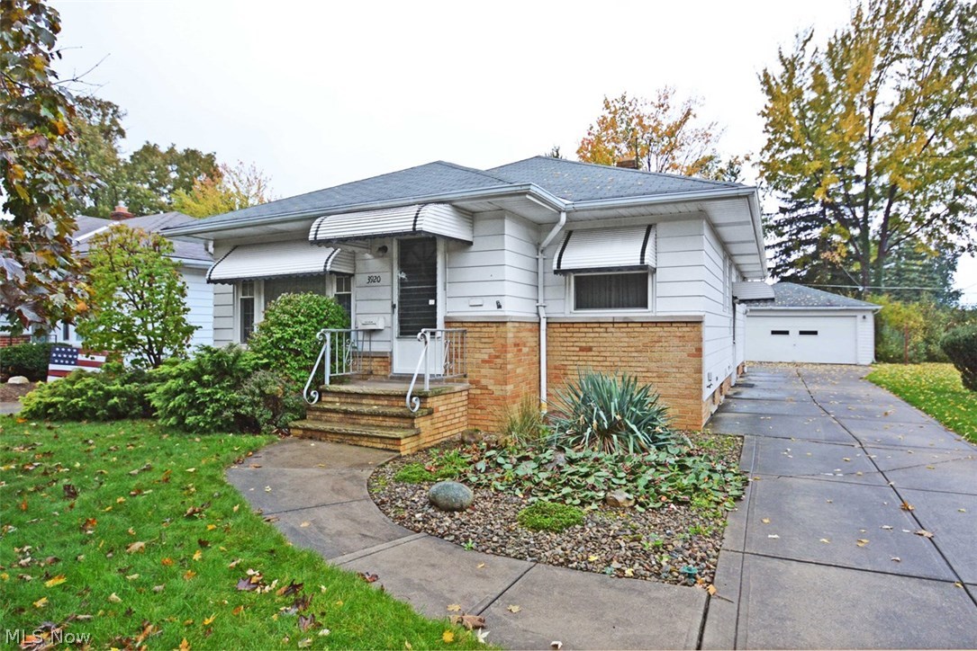 This large Fairview Park ranch has been beautifully maintained and offers an excellent value for its next owner. Inside there are hardwood floors throughout the house and all of the windows have been updated as well. The living room at the front of the house is open to the dining area and kitchen -- giving the home an open feel throughout the living space. All of the bedrooms are large and offer wide, double door closets. The basement is half finished, offering a huge rec or family room space with plenty of storage, work and laundry space as well. The entire basement was dug up and water proofed with new drain tile installed 15-20 years ago, so the basement has functioned as a useful, dry space since. The back yard offers plenty of garden and play space and a 2-car garage in great condition and a newer driveway as well. The location of this home is extremely convenient as well, sitting right between I-90 and I-480 and with all the amenities that Fairview Park and Rocky River ha