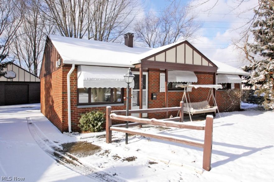 This Berea Ranch has so much more to offer than all the others you will find.  Sitting at the end of the cul-de-sac of Chestnut it offers an enormous, pie shaped back yard for play, entertaining or garden space.  At over 1700 sqft it has a huge addition that offers a big family room off of the eat-in kitchen and a bedroom with an attached full bath.  The original front part of the house offers a remodeled kitchen with appliances, 3 more nice bedrooms, another Full Bath and a front living and dining area with large windows and a sliding glass door bringing in loads of natural light.  Inside, this home offers so much more living space than all the rest.  Outside there is also a huge 2-car garage offering lofted attic storage as well as plenty of great garage storage space too.  The back yard is to die for, if you are looking for a large yard, then this is the right home in Berea for you.