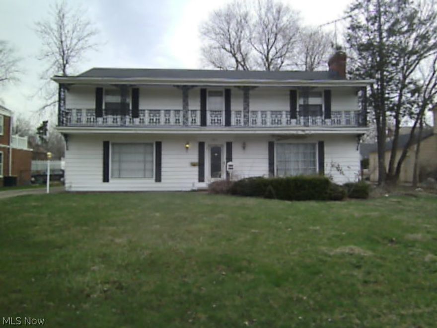 This is a Fannie Mae home. A beautiful 4 bedroom 2 and half bath, 4 large bedrooms with finished hardwood floors, 2 bedrooms share a Jack and Jill bathroom with another full bath upstairs, first floor has a formal dining room with a 3 season porch attached with french doors, basement has a partially finished area with 2 other storage rooms as well, 2 car attached garage, right across from RTA train with easy access to downtown,