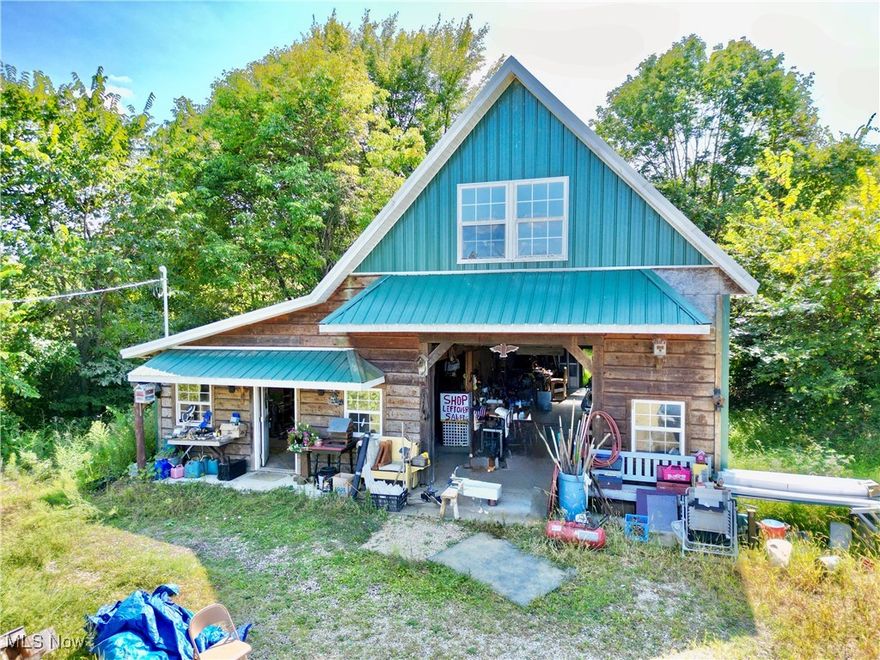 Welcome to 9520 McGlade School Rd —a place to get away from it all — a versatile property of 5 total acres offering a spacious 2,000 sq ft main structure with exciting potential for expansion. Situated on 5 acres of picturesque land, this property is perfectly positioned to capture the sunshine and breezes that flow through the surrounding fields, creating a peaceful and inspiring environment.
The main building features a sturdy pole construction with an area designed to be finished into a 1/2 or 1 1/2 story layout, providing ample space for customization. An additional 1,000 sq ft can be added by building a second story, potentially creating up to 2 bedrooms and expanding the total living area to approximately 2,844 sq ft. You have the option to finish out the left side as a living space, while keeping the right side, garage, or bay area designated as a shop or business area to suit your trade or career needs.
Inside, the building boasts an insulated roof and 5-6 inches of concrete flooring, offering a solid foundation for your plans. The 220AMP electrical service requires finishing wiring throughout the interior, giving you the opportunity to design the layout to your specifications. Plumbing is roughed in on the back left side, with the potential to extend into the second story.
Please note, there is no septic system, water hookup, or well currently in place. A gas hookup is available for heating needs. The property includes an 8x15 backroom (120 sq ft) and a side space measuring 35x12 (420 sq ft), adding further functional areas. The existing structure sits on a substantial concrete slab, ready for your finishing touches and expansion ideas. Potential to build additional home site within the 5 acres.
This property presents an excellent opportunity for those seeking a blank canvas to create a customized barndominium home, workshop, or mixed-use space in a scenic rural setting within Tri-Valley School District.