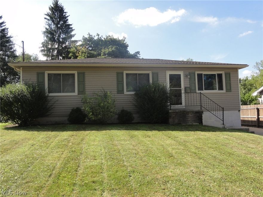 Welcome to 410 Ellen Ave.  You will feel right at home when you step inside this inviting living room!  This home offers an open feeling with the floor plan.  3 bedrooms, master bedroom with a half bath, the full bath has been nicely updated, nice size kitchen with eating area (appliances stay) and a view of the beautiful backyard!  The walk out basement has a cozy finished family room and a bonus room that could be used for home office, bedroom & more.  The backyard is huge!  You will enjoy sitting out on the deck watching the wildlife.  There is also a shed for additional storage.  This home has been well cared for and is ready for you to call home!  Call today to schedule a private showing! New furnace & A/C 2010, new roof & siding 2012, hot water tank Nov 2017.