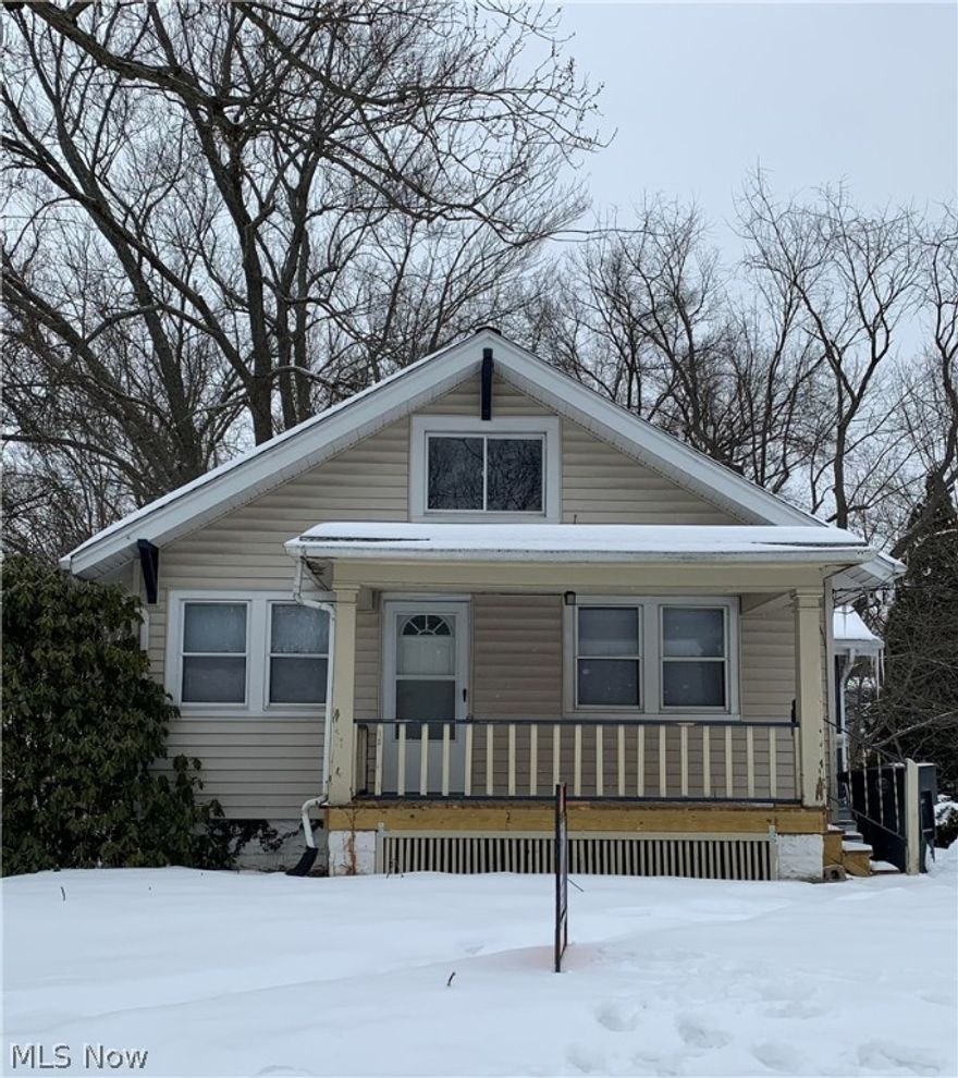 Spring into your new home! This move-in ready bungalow on a double lot in Wadsworth is eagerly waiting for you to call it home! As you pull into the driveway, you will see a welcoming new front porch (2020) that spans the front of the house. Perfect to sit and have morning coffee or to enjoy relaxing evenings. This home has plenty to offer with three bedrooms and one full bath. The master bedroom and full bath are on the main floor. It has original hardwood floors and wide trim woodwork. Refrigerator, stove, microwave, washer, dryer, central air, and an attached garage come with the home. New blinds. Fresh paint throughout. The seller is including a one-year home warranty for your added piece of mind! This home is conveniently located to major highways, restaurants, shopping and parks. Hurry and schedule your showing today! (more photos to be uploaded soon!)