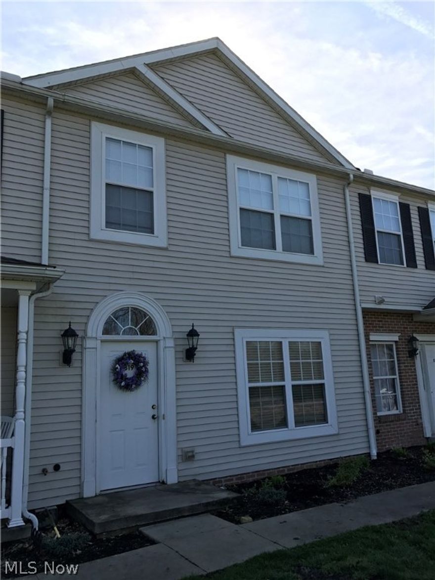 One owner Condominium built in 2005. Move in condition. No reserve fund. This Ravenna Condo features all new updated flooring well kept with 3 Bedrooms and 2.5 baths. There is a 2015 chair lift in garage that is negotiable, Other wise it is not part of the purchase. Nice condo and affordable price. All bedrooms upstairs. $100 month association fees include lawn landscape, snow removal, sewer and trash removal. Conventional 10% down, Portfolio loan is least down we found. Must be portfolio loan since phases are not complete and Builder owns the association not the owners or cash. Ask listing agent for details. Please ask me. Situated very close to I76 and Neomed College as well as kent state University. Excellent opportunity to purchase and recoupe your college living expenses. Mortgage payments are hundreds less than what they rent for. Also would be an excellent residence or retirement home.