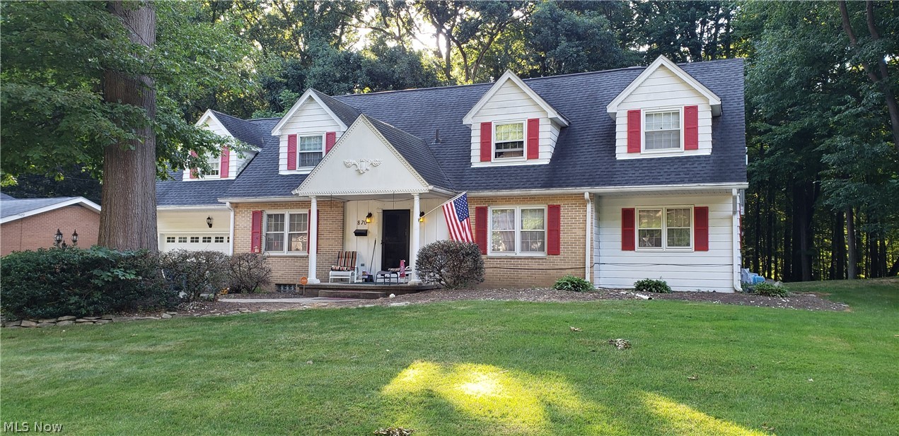 Spacious and private, this beautiful 3,186 sf 5-bed, 2.5 bath home is located on a double lot near the end of a long cul-de-sac backing up to Sand Run Park. You can enjoy the park while sitting on your brick paver patio, or sit inside the great room and enjoy the view from your large bay window. Other features include beautiful wood floors throughout much of the house, a sun room, den, finished basement with workshop, separate laundry room, 2-car attached garage, and 3 fireplaces. The whole-house fan helps keep utilities costs low, and the tankless water heater ensures endless hot water. Keep your garage clutter-free by storing yard equipment in the outdoor shed. Seller is downsizing, so the refrigerator/freezer in the garage and the W/D are included in the sale. The convenient west Akron location means you are only minutes from everything, and you can rest easy knowing you’ll be living on a street the City actually plows regularly during the winter. Don’t miss out. Schedule y