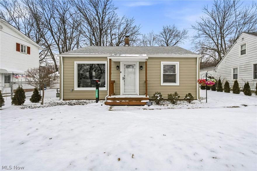 Welcome to 1257 Waverly Rd! This adorable ranch has been updated from top to bottom! All that is left to do is move in and enjoy! The whole home features new flooring and paint throughout. The spacious living room will make you feel cozy and right at home! The fully updated eat in kitchen has plenty of cabinet space and all appliances stay! The two bedrooms are large and offer ample closet space. Newer furnace, AC and hot water tank! The exterior was updated with newer vinyl siding and gutters! The backyard features a covered deck and a gorgeous fire pit area for all of your entertaining needs! The shed behind the garage was finished to be a bonus room for anything you can imagine! The shed has a heating/cooling system so it can be used as an extra movie room, office space, craft room...you name it! Call to schedule your showing today!