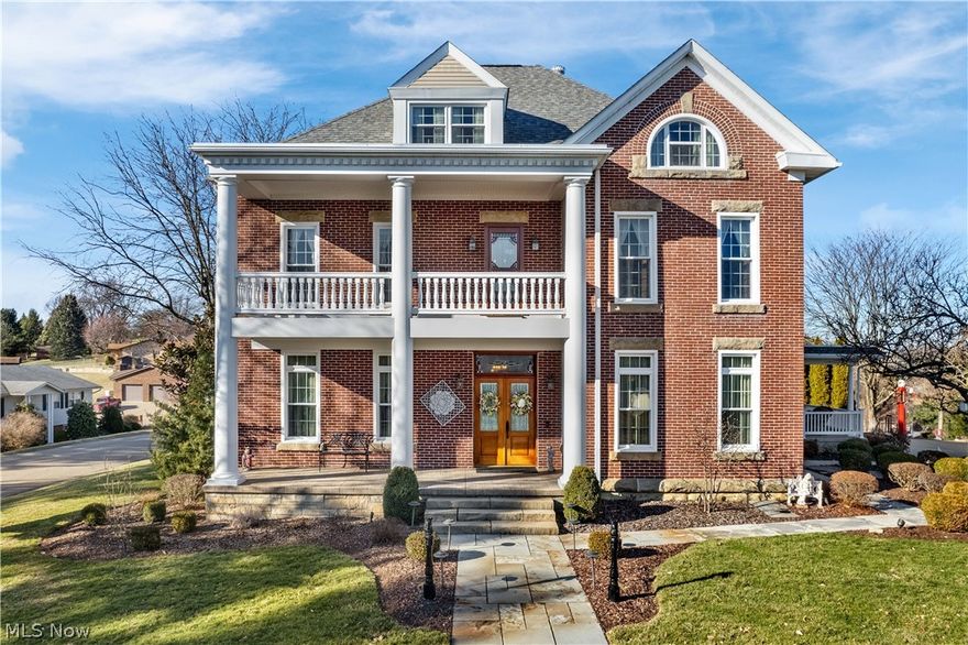 Here is your chance to own a piece of history and call it your HOME! 109 Rand Ave! Yes, once named the Bumgarner home during its days as an Apple Orchard! This home sits on over an acre on a corner lot within city limits! Landscaping, a gazebo, sidewalks, and much more give the exterior a park like feel that can be enjoyed from your second floor balcony! Inside you'll find this home has been tastefully renovated while retaining its historic character! Refinished original hardwoods, ornate fireplaces, with crown-molding and other original woodwork and light fixtures throughout! The kitchen boasts marble counters complete with a center island and floor to ceiling custom built Amish oak cabinets! Formal dining and living room, an office, a full bath with laundry and a large family room with working gas fireplace complete the first floor. Second floor consists of a master bedroom with a spacious master bath, another two bedrooms and a full bath. The third floor with three rooms and an additional full bath could be anything you need! Extra bedrooms, master en suite, extra walk in closet, craft room, the space is there! Electric and plumbing updated, updated windows throughout, added insulation, and a dry basement! 4+ car garage with heat and electric! Big enough to store vehicles, toys, and everything else! Planning to entertain? Two drive ways to accommodate your parking needs! Whole house generator! All appliances stay! The list goes on! Ask about the update sheet! CALL TODAY!