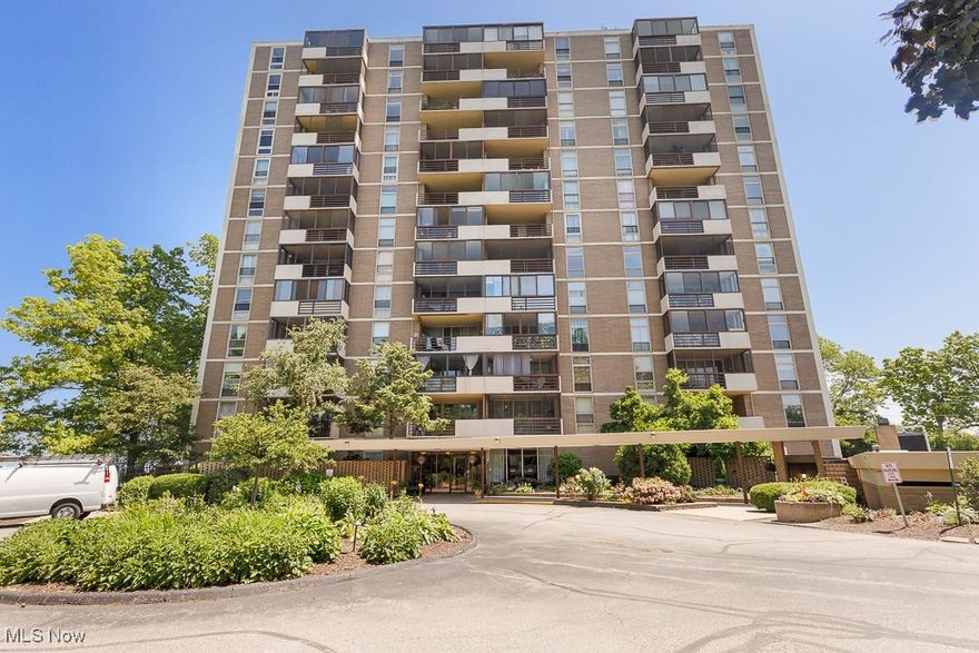 Welcome to this Beautiful Lakefront Condominium on the Euclid shores!! Step Inside & you’ll ADORE everything this Pretty One-Floor Unit has to offer!!Showcasing Bright, Inviting Living Areas! Gleaming Luxury Vinyl Floors Throughout! Lovely Foyer Entryway to Greet Guests w/a Marvelous Walk-in Closet! Large Wonderful Living Room for all to Gather w/ Triple Sliding Doors to the Charming Screened in-Balcony Patio!! Gracious Dining Rm adjoining the Gorgeous Updated Chefs Kitchen w/ White Shaker Cabinetry & White Subway Tile Backsplash, Stunning Quartz-look Countertops & Upgraded Stainless Steel Appliances! Sparkling Renovated Baths w/Tiled Flooring, Custom Shower/Tub Surrounds + Pretty Vanities w/ Lighting! Two Spacious Pampered Bedrooms to Retreat, Share & Enjoy! All Beautifully Updated w/ Improvements from Top-to-Bottom & Ready for Entertaining!! 
Monthly HOA Fee also includes Utilities—heat, A/C, water, sewer, Spectrum cable & internet, reserve fund & more! Electric is separate & approx. $40/ mo. Resort-style Amenities Include -- Heated Outdoor Pool! Tree Shaded Picnic Area w/ Grills! Bocce Ball Court! & Park Benches to admire Lake Erie! Modern Fitness Room Facilities! A Redwood Sauna! A Penthouse Party Room w/ Lake Views & Full Kitchen! A Car Wash Bay in the Indoor Garage! On-site Parking! Updated Laundry Facilities! Spectacular Sunrises & Sunsets Every day!! Planned Social Activities to Enjoy!! Picnic on the Bluffs, Wine Tasting, Pizza Parties, Line Dancing, Clam Bakes, etc. Professionally Managed Building by On-Site Maintenance Staff. Amazing Carefree Living at its Finest! A Show-Stopper of a Unit that's Move-in Ready!! Don't Miss IT!! Located in an Ideal Locale within minutes to Downtown! Parks! Golfing @ Briardale Greens! Shopping! Highway access & much more! WOW!! so Much to Love!! You’ll surely be Impressed! Start ‘Your STORY’ Here! & Be First to see IT!! Wonderful Owner-occupied Living at its BEST!!