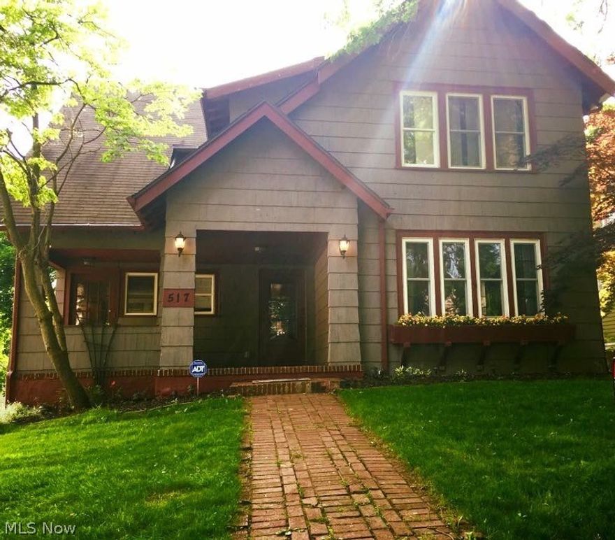 Exceptional West Akron home available for rent. Custom design throughout with attention to detail.  Its like Chip and Joanna were here! The beautifully renovated kitchen with a farmhouse sink, open shelving, a spacious island and an office nook.  The formal dining room leads out to the charming screened in porch, and out to the beautiful patio with a water feature. In the living room you will enjoy the architectural details of the moulding and stunning marble fireplace. A lovely foyer and stylish half bath finish off the first floor.  Upstairs you will find a very spacious master with a fireplace, a gorgeous en suite, and a walk in closet. You will enjoy one of the guest bedrooms with its own walk in closet, and a second guest room with a built in movie projector. Large hall bath captures the charm of this era of fine homes.  Custom window treatments and and colors throughout. Full basement and attached one car garage. Walking distance to King Elementary and just down the road from all